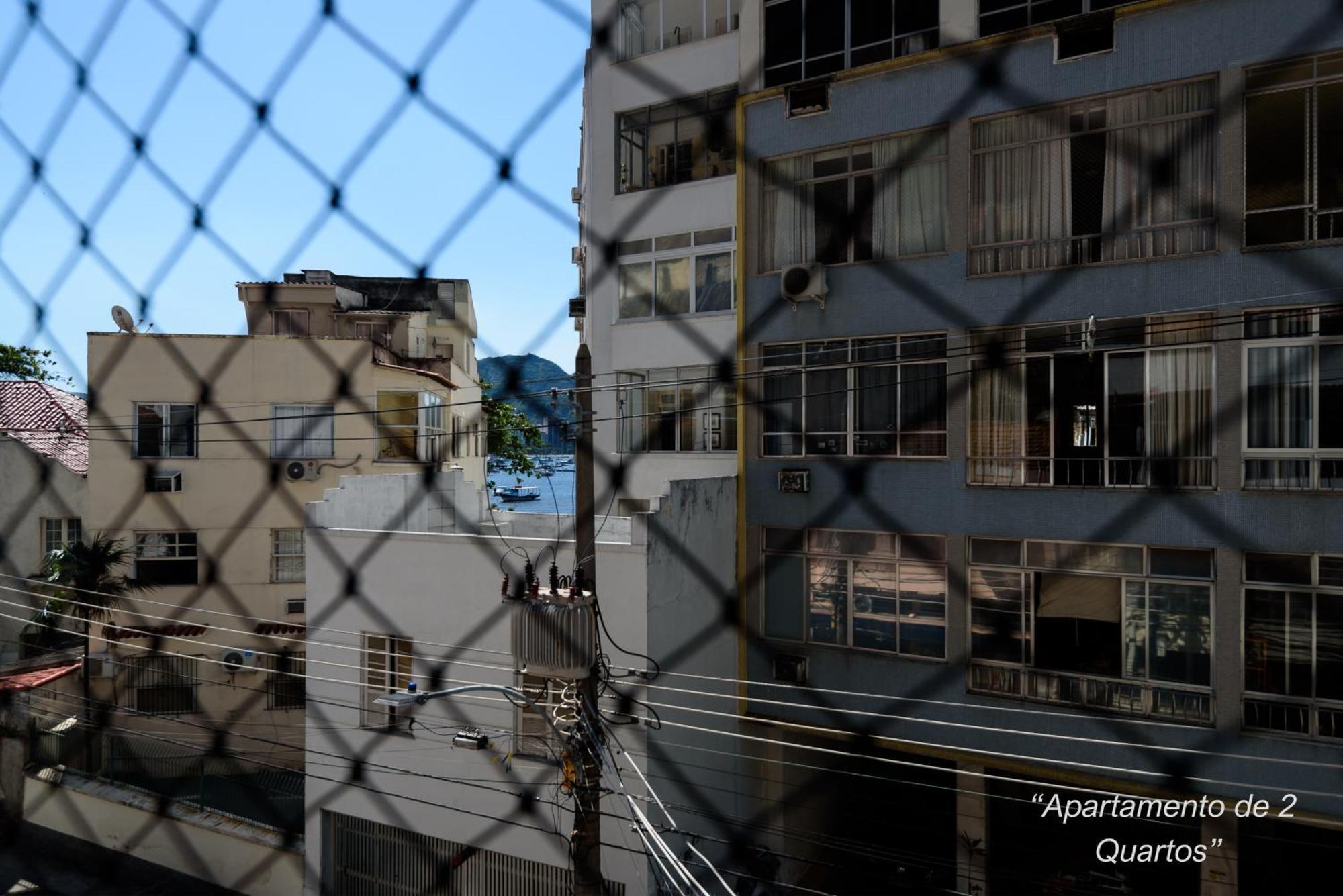 2 Quartos Na Urca Com Vista Para Baia De Guanabara A 700M Pao De Acucar Com Cozinha Completa E Wi-Fi - Bares, Restaurantes E Comercio Local A Poucos Metros リオデジャネイロ エクステリア 写真